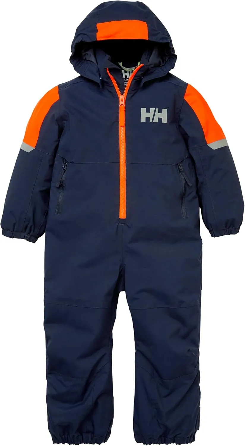 Helly-Hansen Rider 2.0 Insulated Snow Suit - Kids Unisex, Waterproof, Windproof, Reinforced Knees & Seat, Reflective Elements