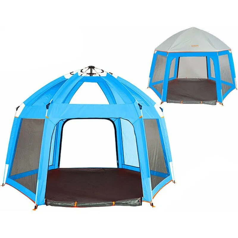Hexagon pop up tent