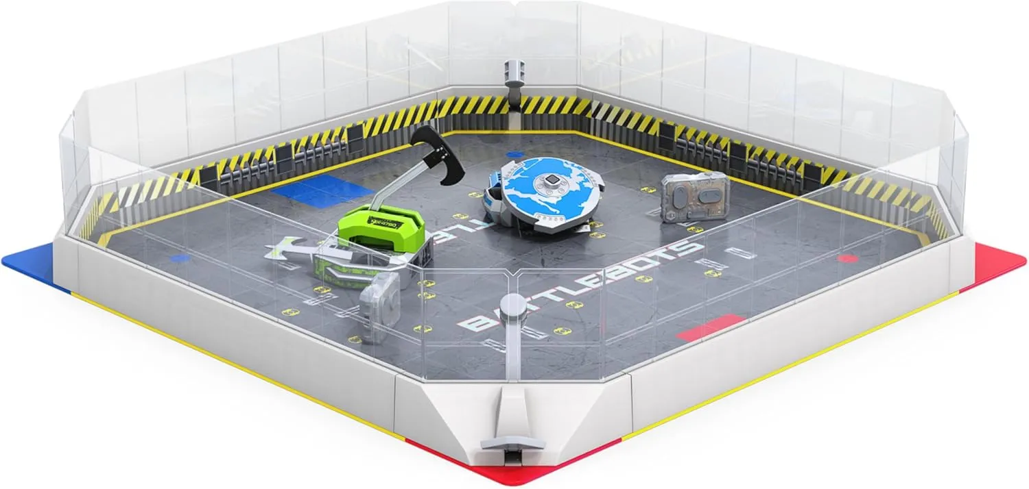 HEXBUG BattleBots Arena Pro, Remote Control Robot Toys for Kids with Over 100 Configurations, STEM Toys for Boys & Girls Ages 8 & Up, Batteries Included