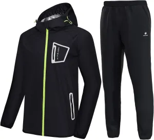 HOTSUIT Sauna Suit Men Non Rip Boxing Sweat Suits Exercise Workout Jacket