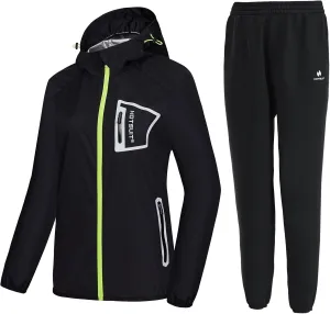 HOTSUIT Sauna Suit Women Durable Boxing Sweat Suits Gym Workout Exercise Sauna Jacket Pants