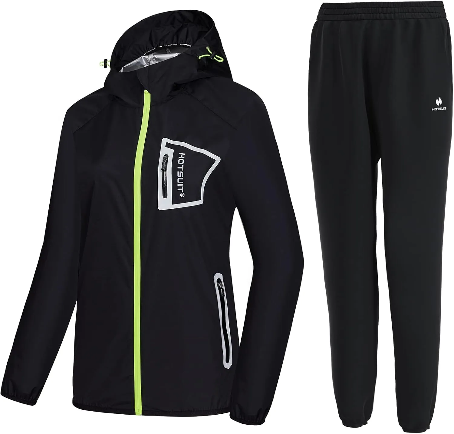HOTSUIT Sauna Suit Women Durable Boxing Sweat Suits Gym Workout Exercise Sauna Jacket Pants