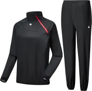 HOTSUIT Sauna Suit Women Sweat Sauna Jacket Pant Odorless Sweat Suit Women for Gym Workout