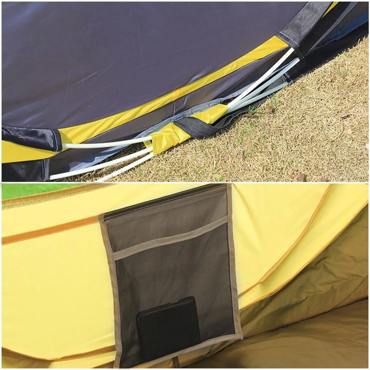 HuiLingYang Outdoor Instant Pop Up Dome Tent Ideal Shelter for Casual Family Camping Hiking Pink