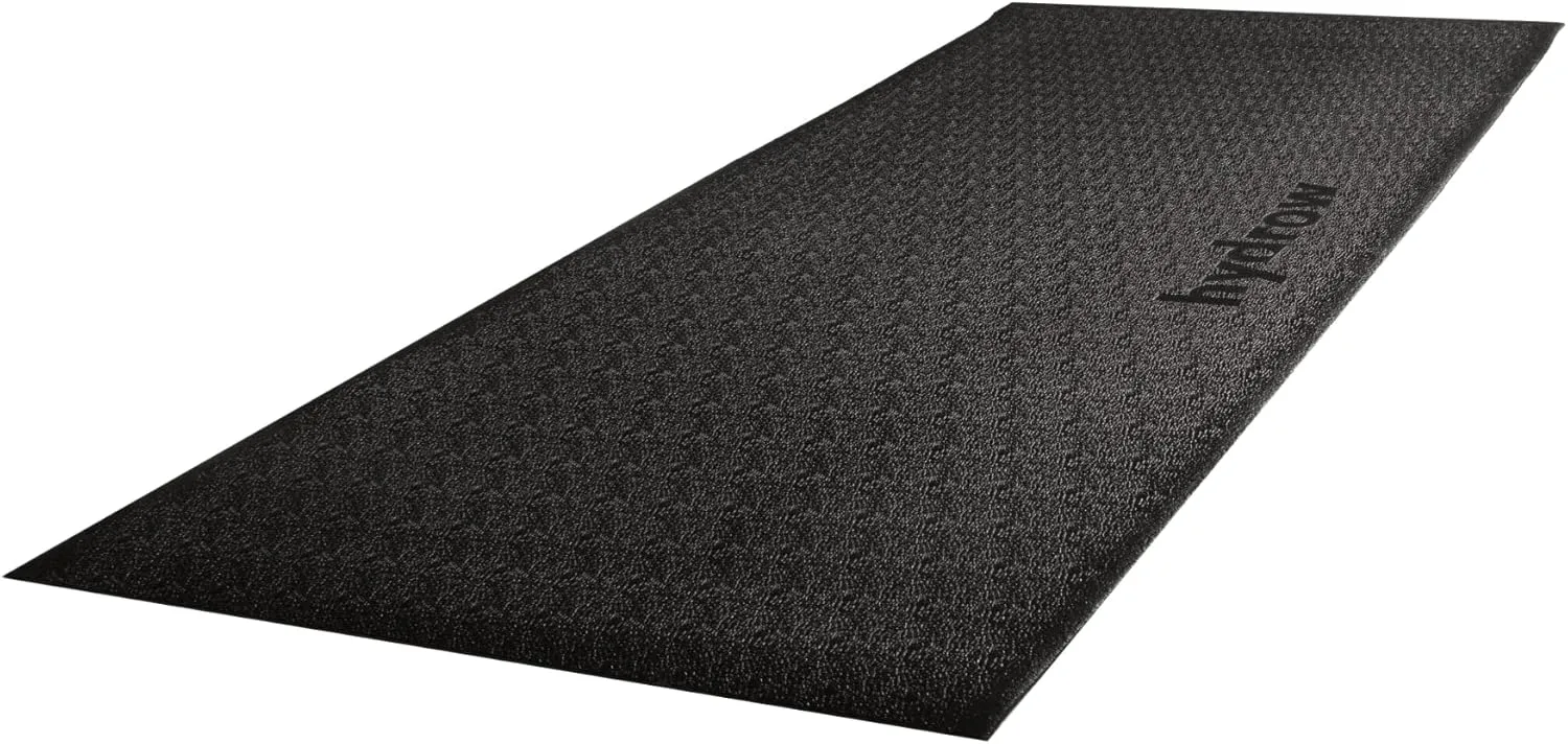 Hydrow Under Machine Mat for Exercise Equipment, Non-Slip Exercise Mat for Stability and Floor Protection, Suitable for Rowing Machine, Treadmill, Bike and Home Workout (3'L x 7.5'W X 0.125' Thick)