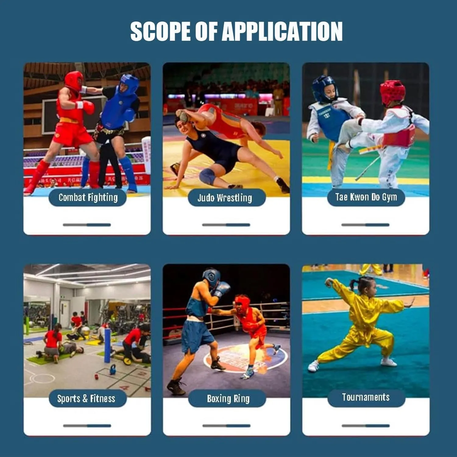 Indoor Gymnastics Tracks Exercise Mat Roll Out Cheerleading Fitness Mat with a Grippy Gym Carpet Top Sturdy Foam Wrestling Mats for MMA Gymnastics(6m*1.83m*4cm, Blue)