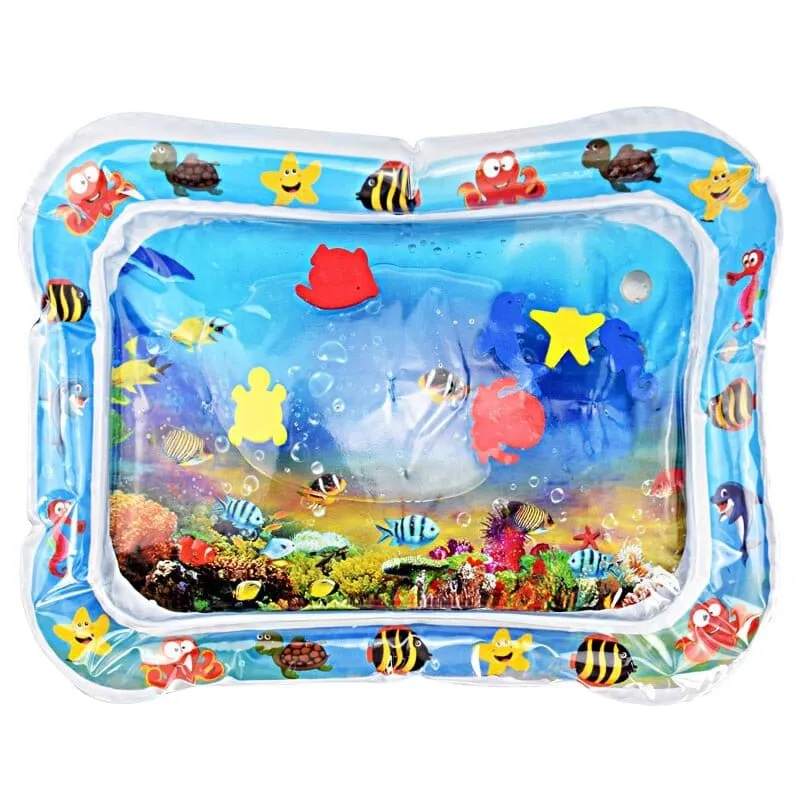 Inflatable Baby Water Play Mat - Sensory Development & Muscle Growth Aid