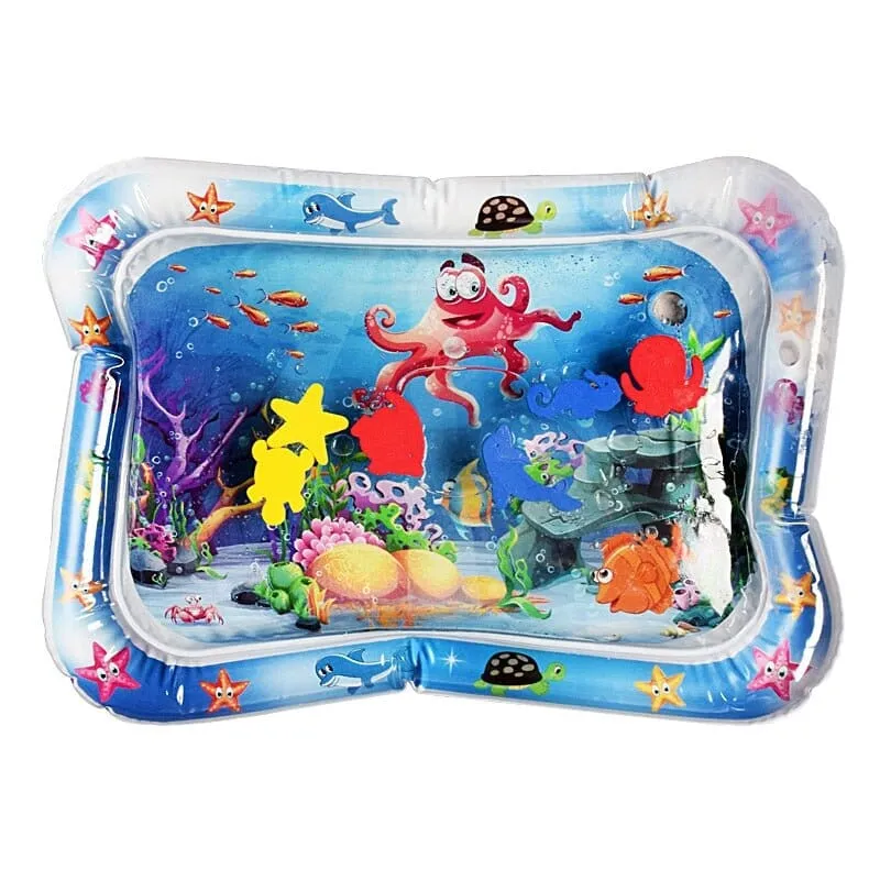 Inflatable Baby Water Play Mat - Sensory Development & Muscle Growth Aid