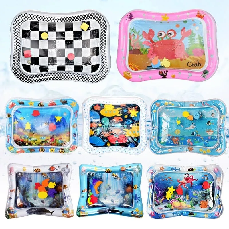 Inflatable Baby Water Play Mat - Sensory Development & Muscle Growth Aid