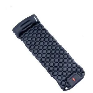 Inflatable Camping Mattress with Pillows & Built-in Pump