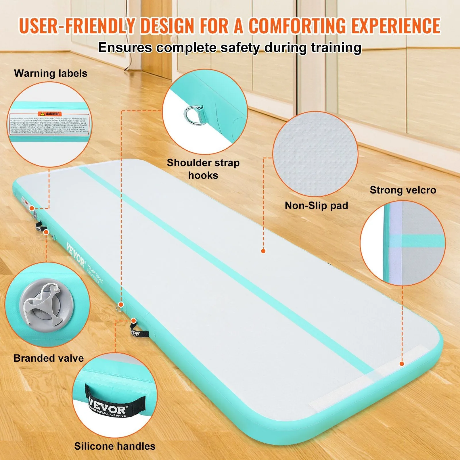 Inflatable Gymnastics Training Mat