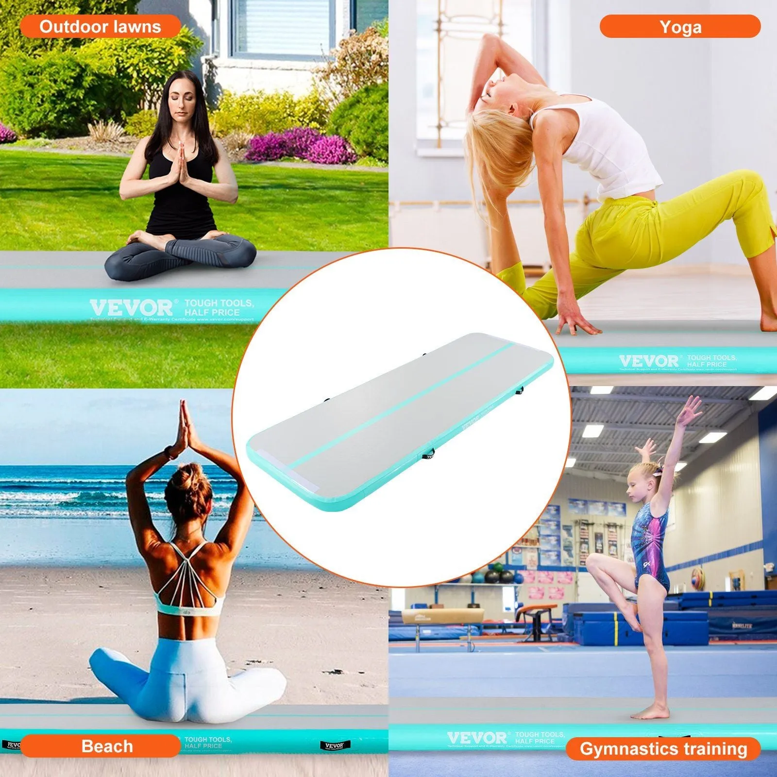 Inflatable Gymnastics Training Mat