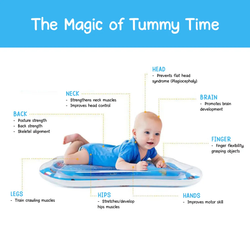 Inflatable Water Play Mat for Baby - Pirate Ship (3 - 12 Mths)