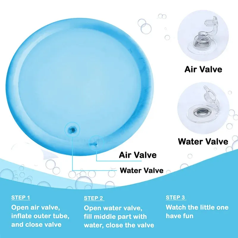 Inflatable Water Play Mat for Kids