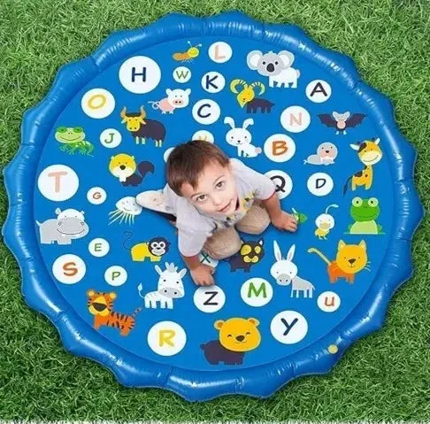 Inflatable Water Sprinkler Mat for Kids