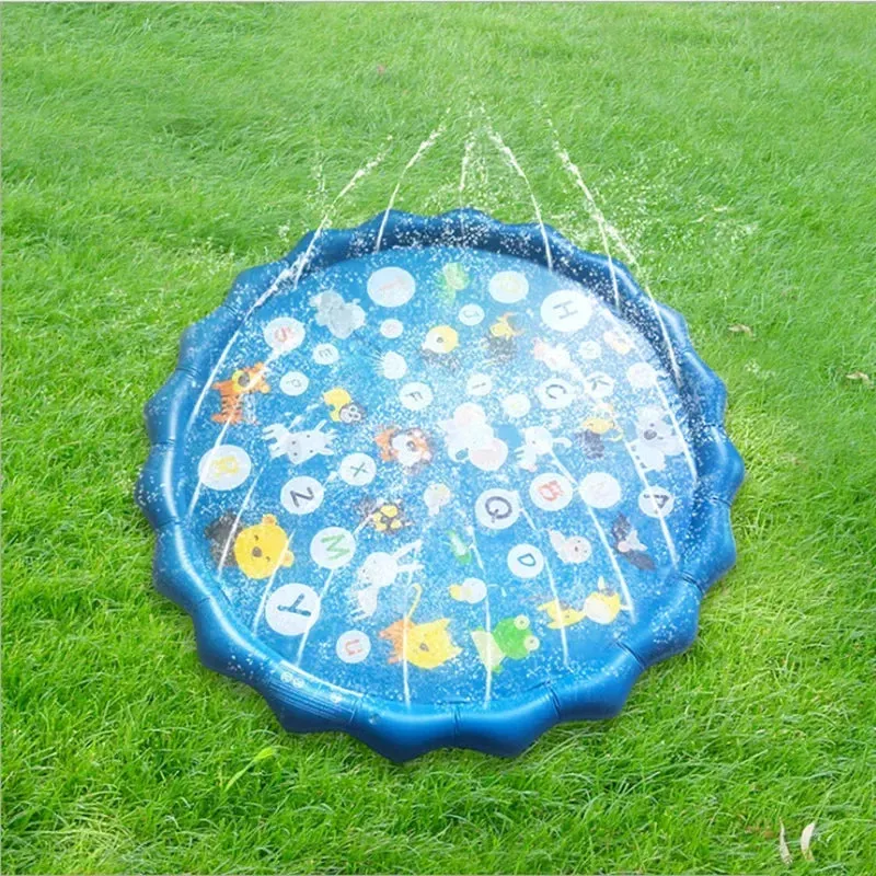 Inflatable Water Sprinkler Mat for Kids