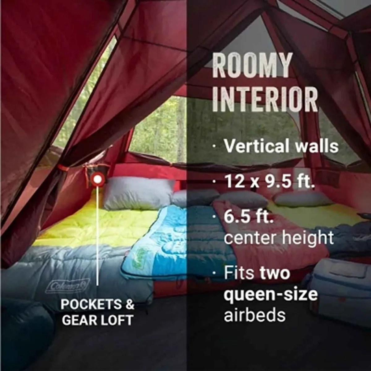 Instant Skylodge Camping Tent - 8 Person