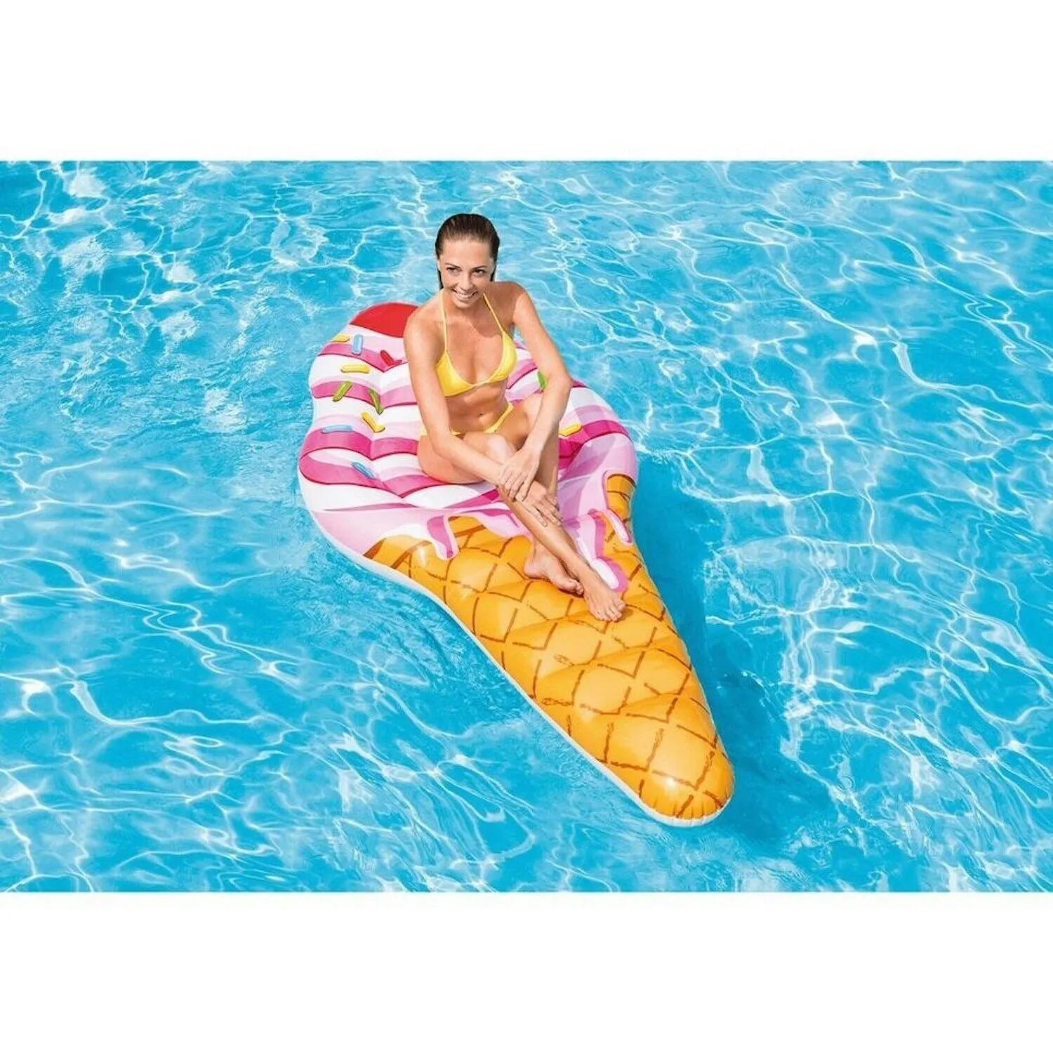 Intex 58762EU 88" Giant Ice Cream Mat - (224cm x 107cm)