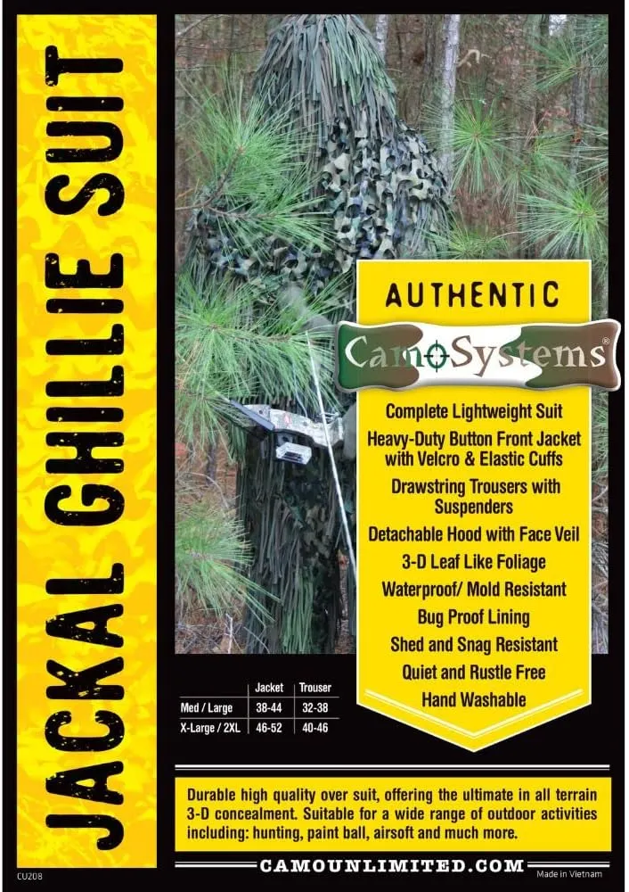 Jackal Ghillie Sniper Suits