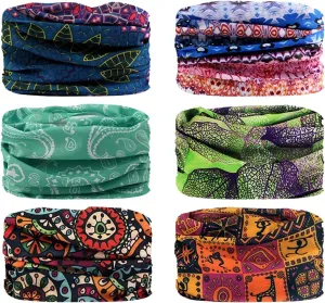JOEYOUNG Headwear, Bandana, Neck Gaiter Head Wrap Headband Balaclava Magic Scarf