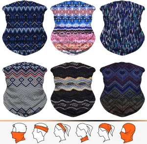 JOEYOUNG Headwear, Bandana, Neck Gaiter Head Wrap Headband Balaclava Magic Scarf