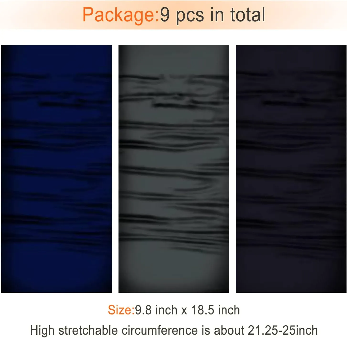 JOEYOUNG Headwear, Bandana, Neck Gaiter Head Wrap Headband Balaclava Magic Scarf
