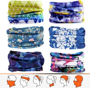 JOEYOUNG Headwear, Bandana, Neck Gaiter Head Wrap Headband Balaclava Magic Scarf