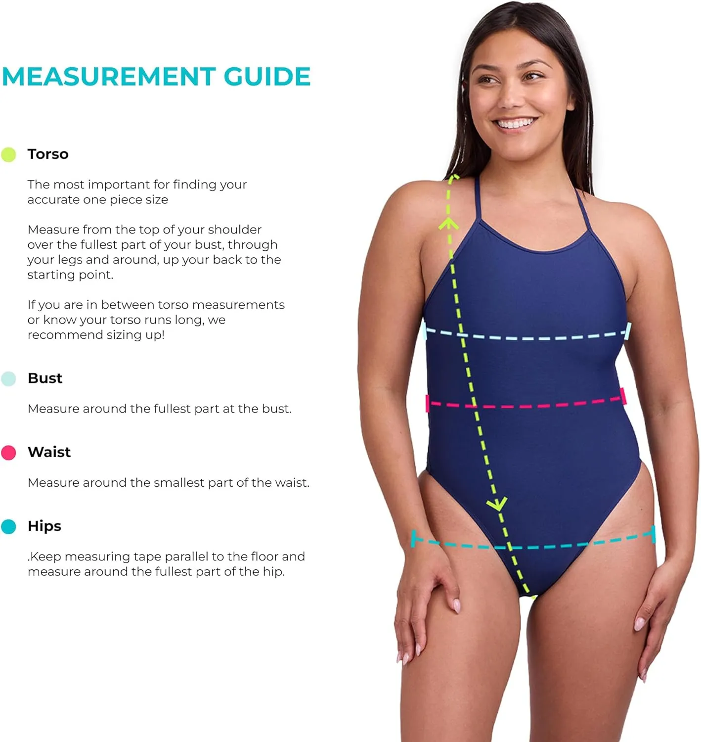 JOLYN Brandon Fixed Back Women's Athletic One Piece Swimsuit for Competitive Swimming, Lifeguarding, Medium-Full Coverage