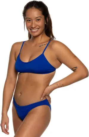 JOLYN Midl Bikini Bottom, Medium-Full Coverage Women's Athletic Swimsuit Bottom, Sport Bathing Suit Bottom