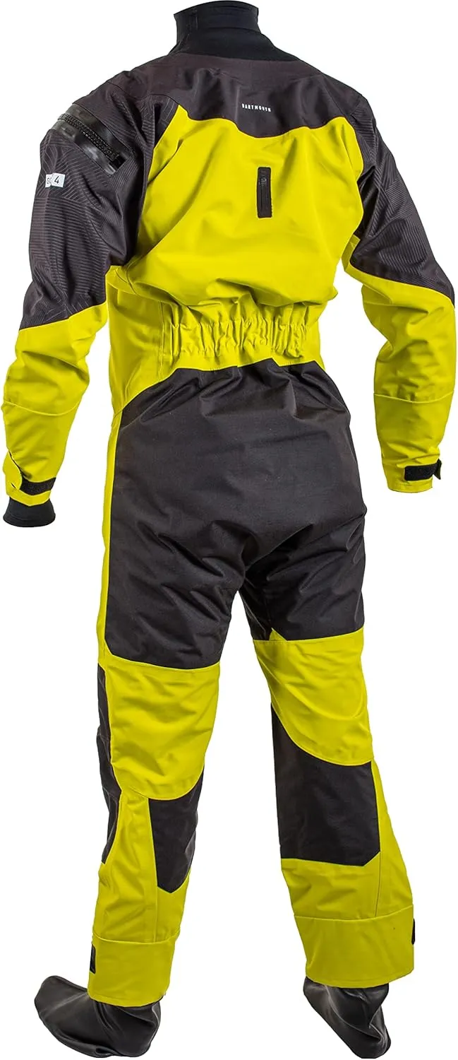 Junior Dartmouth Eclip Zip Drysuit Dry Suit & Underfleece - Sulphur Black - 3 Layer Dry Suit Waterproof Sprayproof