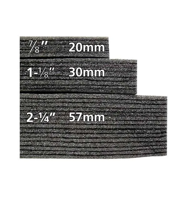 KAIZEN 2 1/4X24X48 BLK/BLK