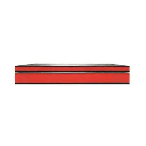 KAIZEN 2 1/4X24X48 BLK/RED