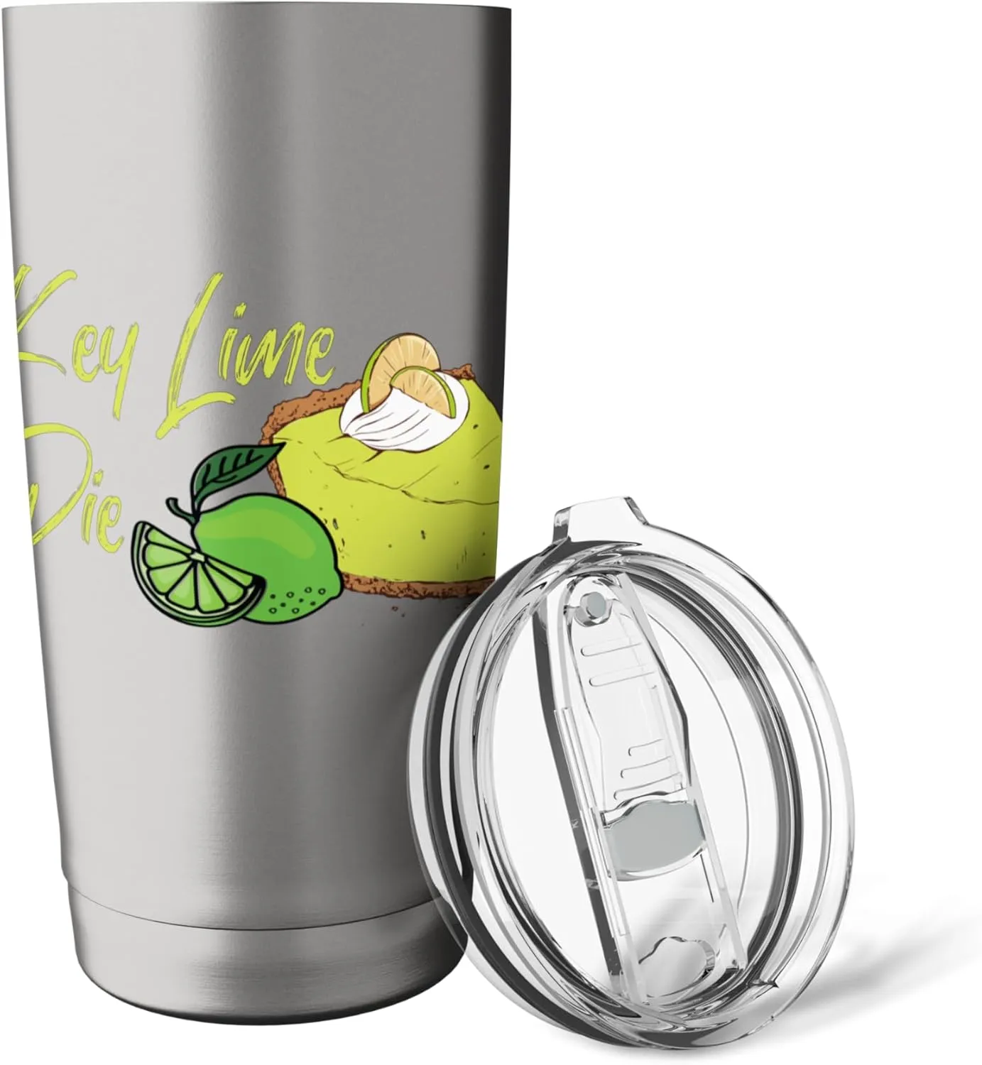 Key Lime Pie Lemon Lime Pie Tart Baker Lemon Pie Dessert Stainless Steel Insulated Tumbler