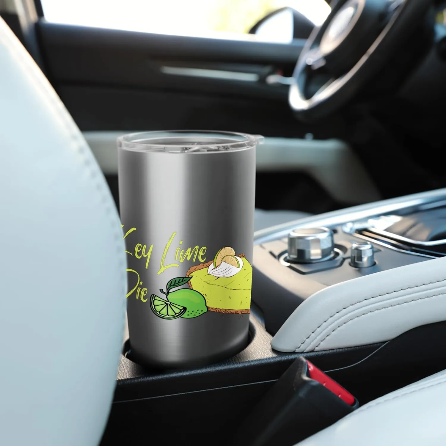 Key Lime Pie Lemon Lime Pie Tart Baker Lemon Pie Dessert Stainless Steel Insulated Tumbler