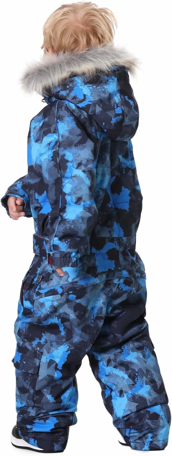 Kid's Baby One Piece Snowsuits Overalls Ski Suits Jackets Coats Jumpsuits Winter Outdoor Waterproof Snowboarding