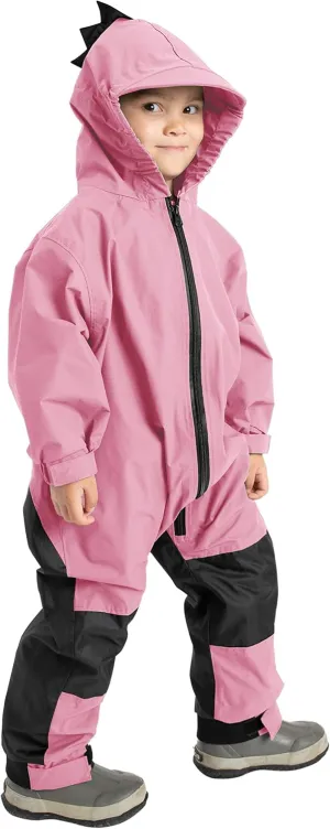 Kids Toddler Rain Suit - Muddy Buddy Waterproof Coverall One Piece Weather Resistant Baby Jacket