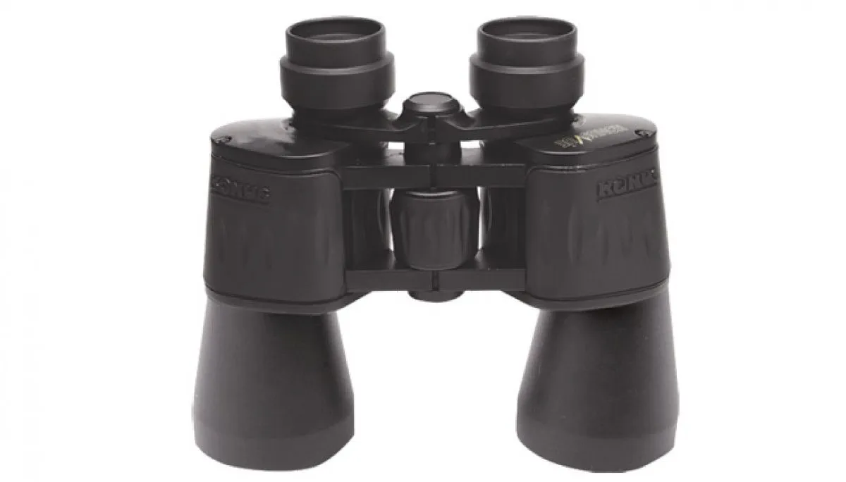 Konus 2103 KONUSVUE 10x50 WA Central Focus Binocular (Black Rubber)