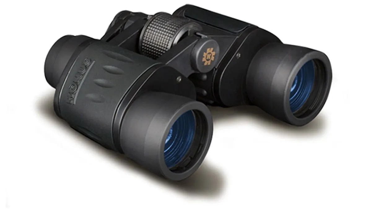 Konus 2103 KONUSVUE 10x50 WA Central Focus Binocular (Black Rubber)