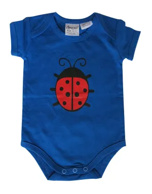 Lady bug on Aqua - Baby Suit