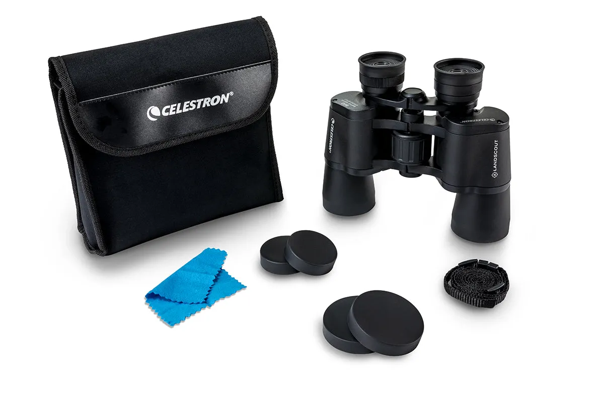 LandScout 8x40mm Porro Binocular Clamshell