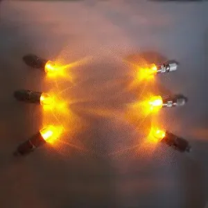 Lantern LED Light - Amber (6 pieces)