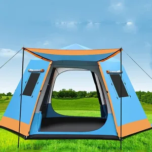 Large Tent 8-Person-Camping-, Outdoor Tent Family Camping Tent with 360° Panoramic View, Pop Up, Instant Family for Camping,Hiking & Traveling
