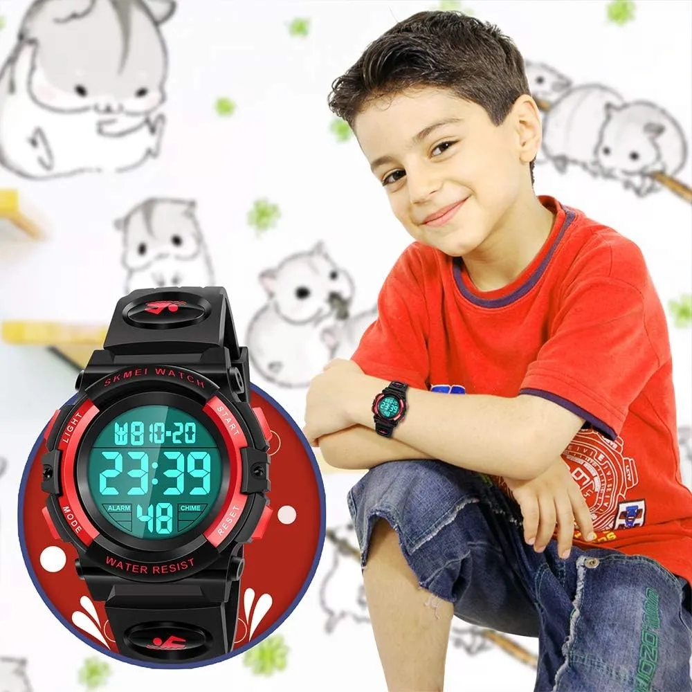 LED Digital Waterproof Watch for Kids - Kids Gifts
