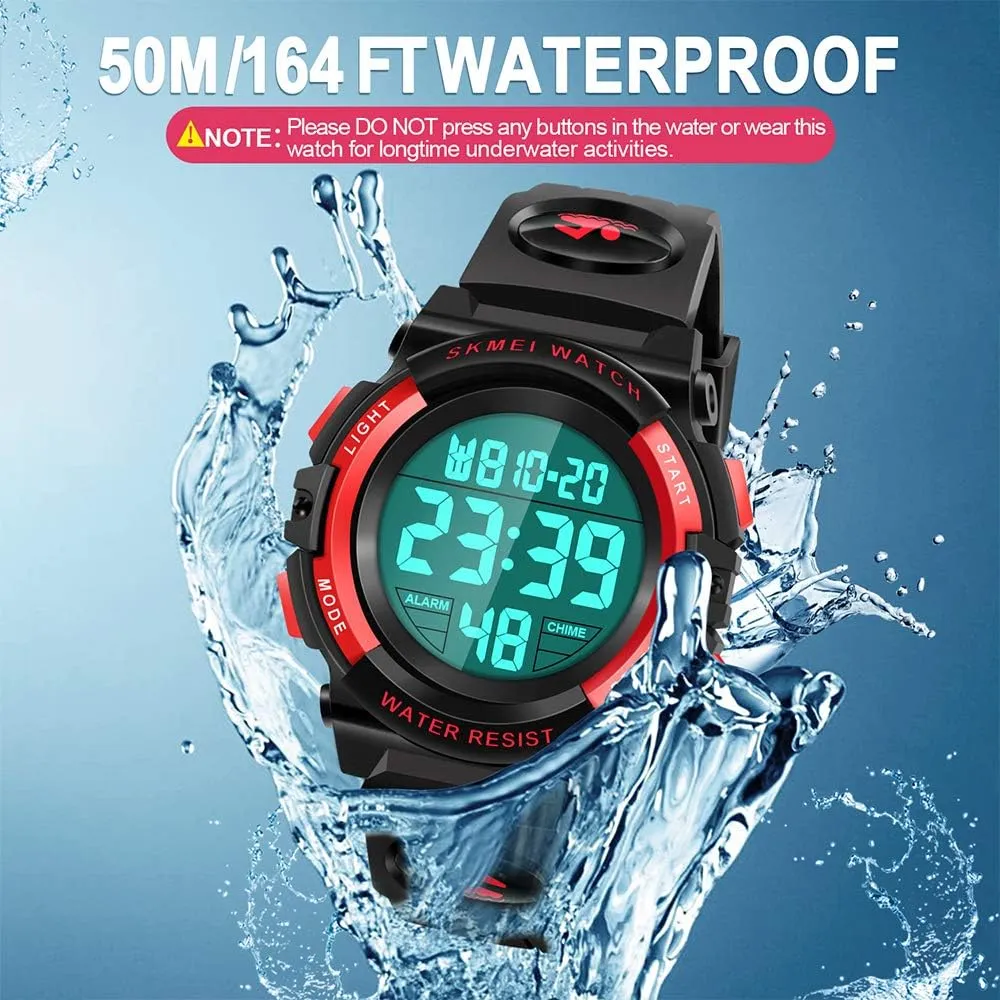 LED Digital Waterproof Watch for Kids - Kids Gifts