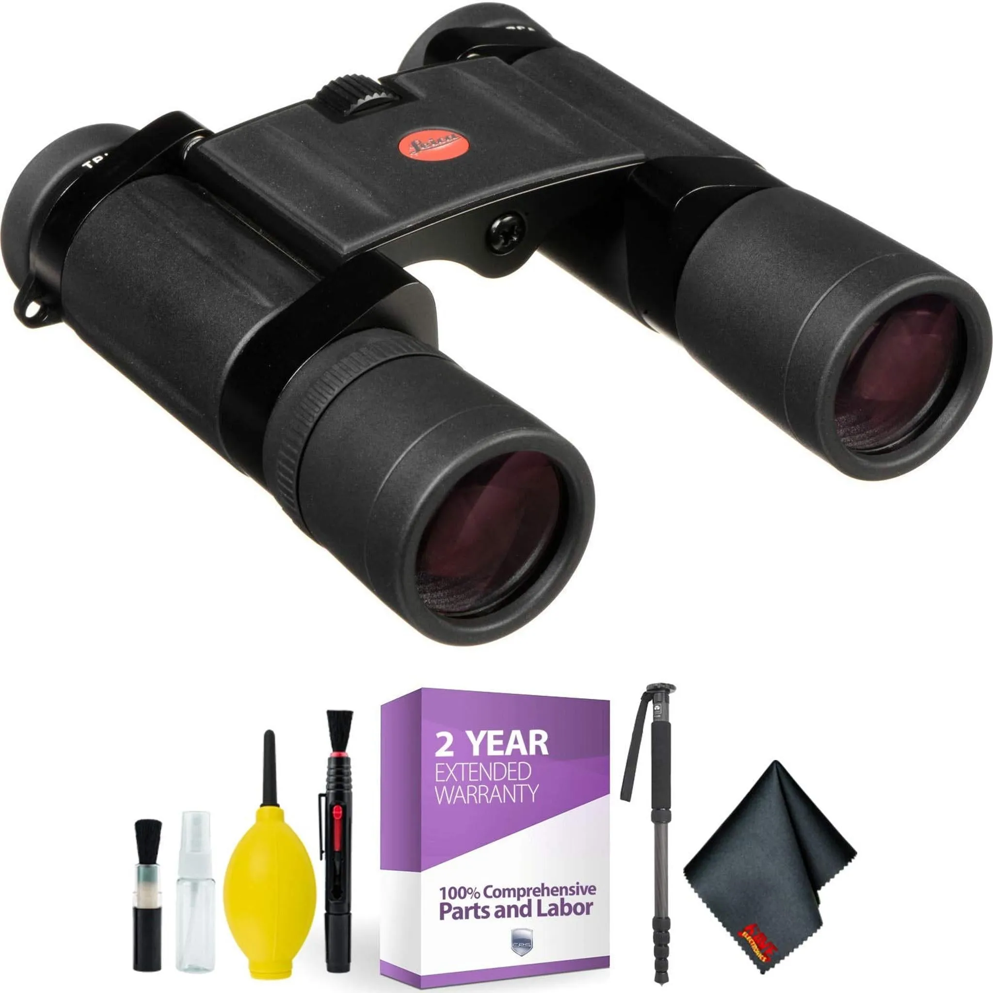 Leica 10x25 Trinovid BCA Binocular   Cleaning Kit   2 Year Extended Warranty