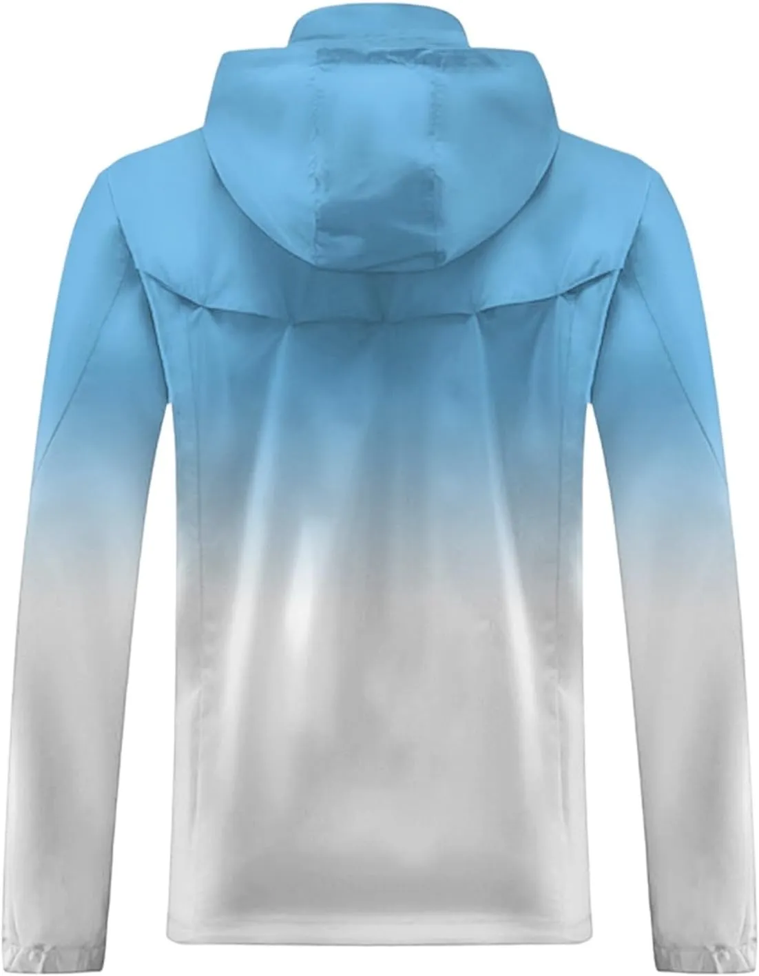 Light Rain Jacket Mens Water Resistant Raincoats Big and Tall Light Outerwear Breathable Windbreaker