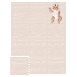 Lillefolk Baby Foam Play Mat - Baby Playmat | Tiles Interlocking Mat - Foam Baby Mat for Babies & Toddlers - Non Toxic Play Mat for Baby Tummy Time Mat (Extra Large Size 6x8 ft (12 Tiles), Dusk