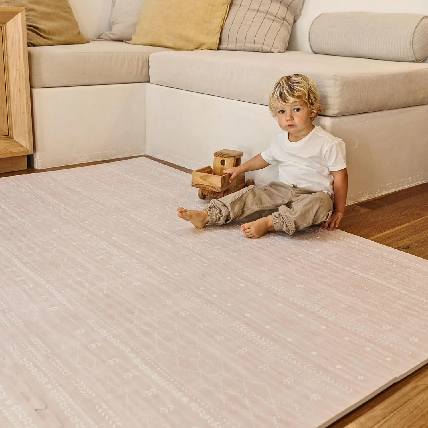 Lillefolk Baby Foam Play Mat - Baby Playmat | Tiles Interlocking Mat - Foam Baby Mat for Babies & Toddlers - Non Toxic Play Mat for Baby Tummy Time Mat (Extra Large Size 6x8 ft (12 Tiles), Dusk