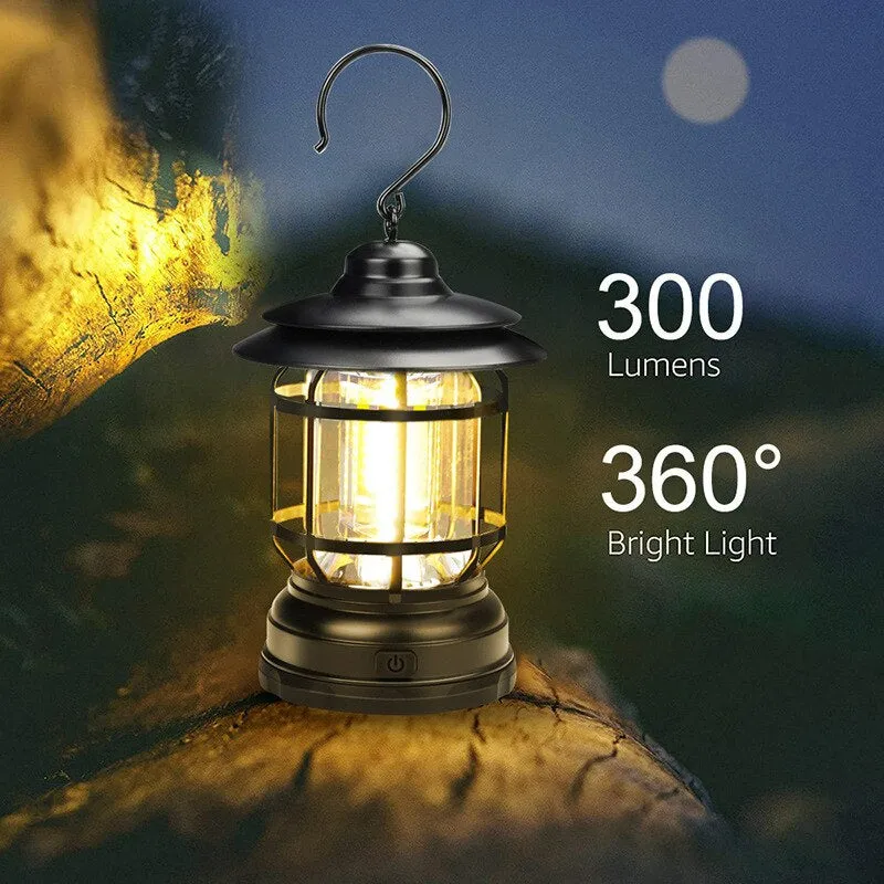 LINVILLE - LED Lantern Retro