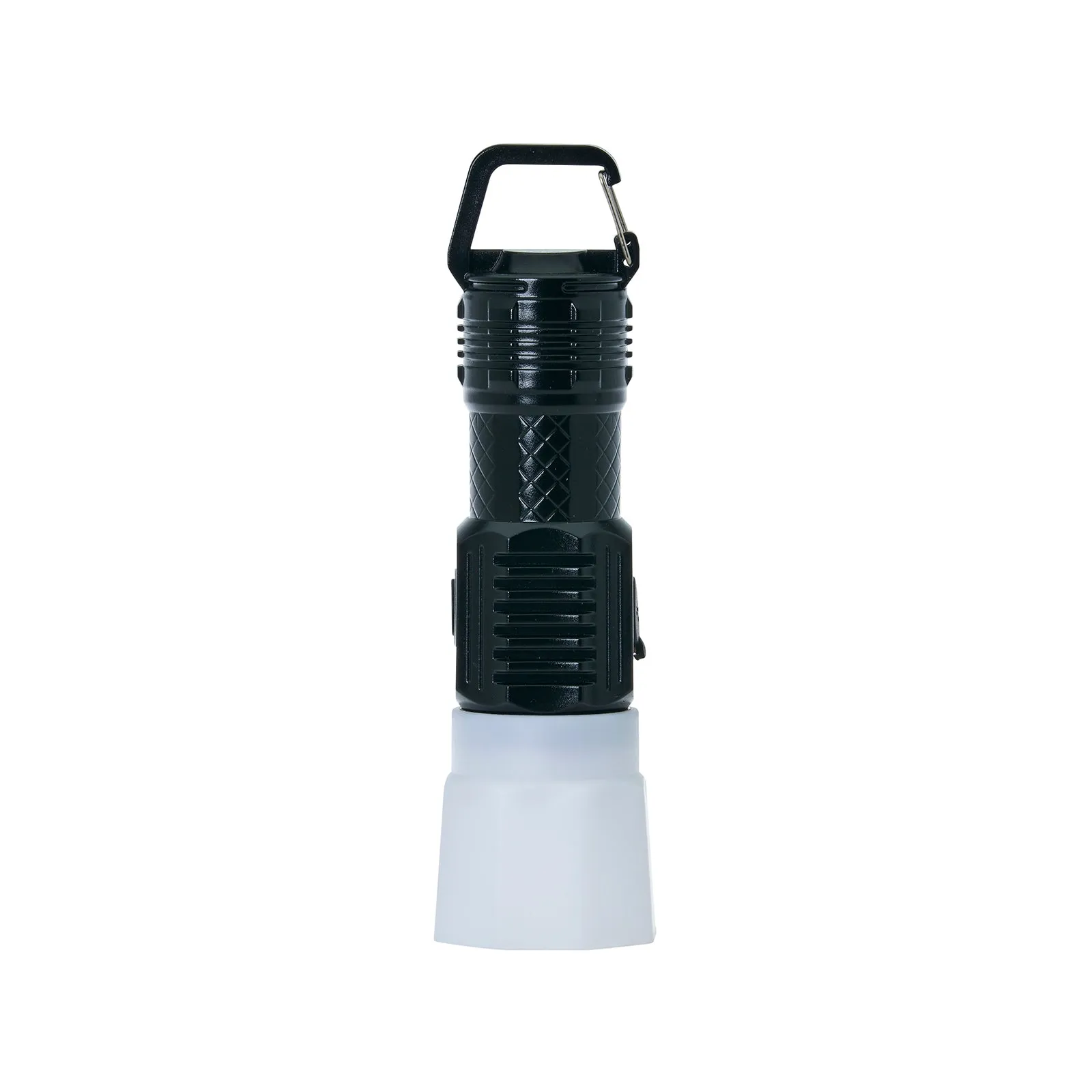 LitezAll 200LM Rechargeable Pocket Flashlight Lantern with Carabiner 4-Pack Gift Box